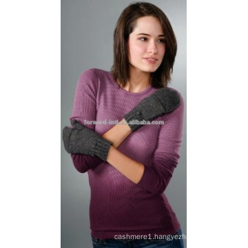 100% CASHMERE KNITTED GLOVE MADE IN CHINA